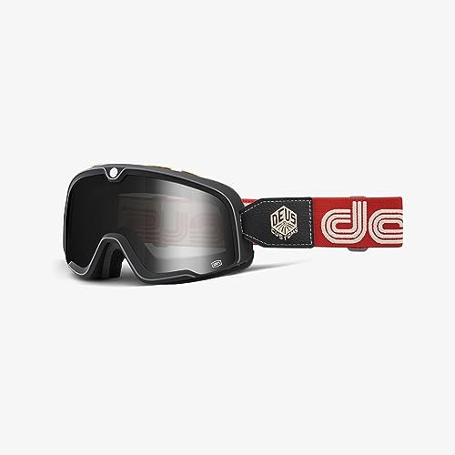 100% BARSTOW Premium Protective Sport Goggles (Deus - Smoke Lens)