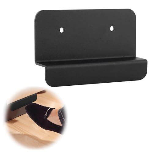 Image of NINEFOX Cabinet Foot Pull for Trash Drawer, Trash Cabinet Foot Pull, Touchless Hands Design for Full Overlay Cabinet Door, with Screws, Double-Sided Adhesive Tapes