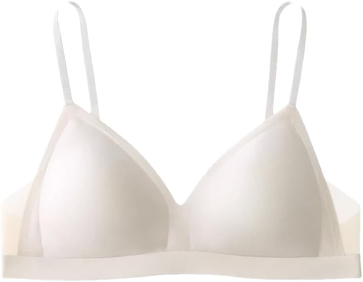 REHJJDFD Women's Push Up Bra Wireless Cool Bralette Cup Spaghetti Strap Bra
