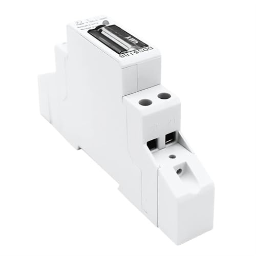 Household Electronic Din Rail Single Phase Electricity Power Consumption Wattmeter Energy Meter kWh Counter 32A AC 220V 50Hz(5-30A)