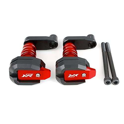 KIZQYN Rahmen Für BMW S1000XR 2018 2017 2016 Motorrad Sturzpads Crash Pads Zubehör Verkleidung Guard Protectior (Color : Rosso)