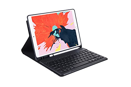 iPad Mini 5 2019L[{[hP[X iQWERTYjATianTaP[XO\ȃCXBluetoothyXbg܂肽݃X^htiPad Mini 5/4/3/2/1 7.9C`pXCPUU[X}[gیJo[ 
