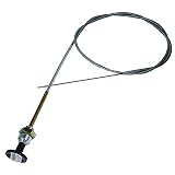 Stens 290-130 - Cavo di controllo acceleratore, Toro: 102119, 8105, 53-1/2", lunghezza del conduttore 47-1/4", fori di montaggio 9/16"