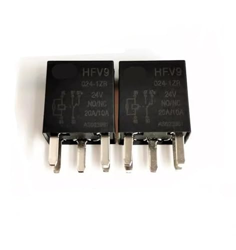 Relais automatique de voiture 024-1ZR 24VDC 5 broches pour l'entretien des réseaux de bord 24V