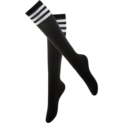 Image of Knee High Socks for Women, Long Tall Knee Tube Socks