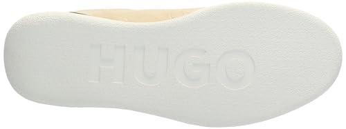 HUGO Men's Two Tone Suede Cupsole Sneaker4