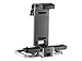 HP F2P06AA Integrated Work Center Stand for Small Form Factor v3 Monitor/Desktop, Black