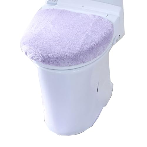 ベルーナ(BELLUNA) トイレマット ロング 洗える おしゃれ トイレカバー フタカバー スリッパ＆ペーパーホルダー 耳長 ワイド マイクロ素材 滑り止め 抗菌防臭 ふわふわ へたりにくい 単品 (283970-401)