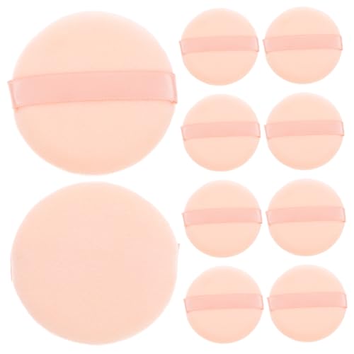 Healvian 16Pcs Cotton Makeup for Loose Powder Setting Velour Cosmetic Foundation for Women Comfortable Smooth and Precise Application for Various Occasions