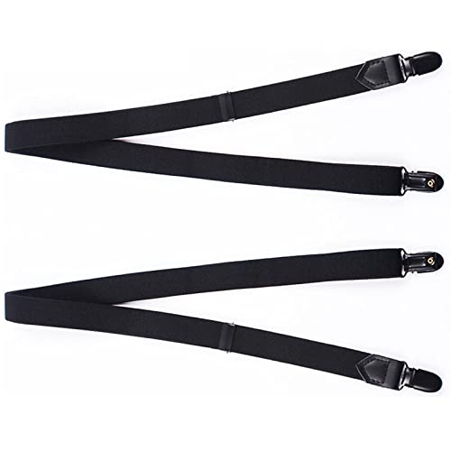 Tirantes para hombre en piel dividida de estilo británico clásico 1