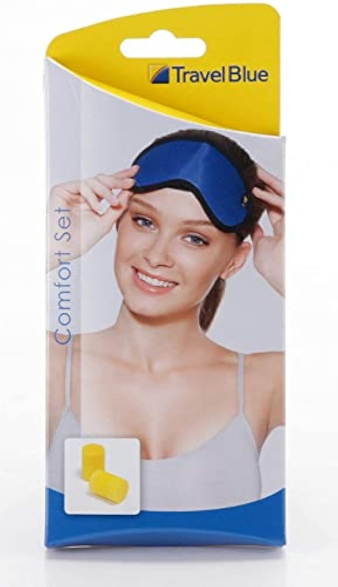 Comfort Pack Eye Mask with Foam Ear Plugs, Relaxation Essential