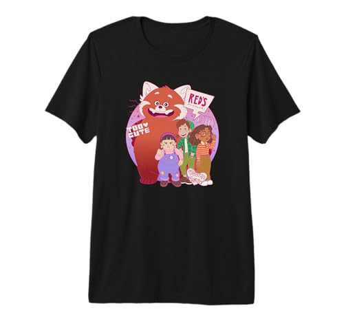 T-shirt Turning Red idée cadeau idéale pour les fans de l'univers Alerte Rouge