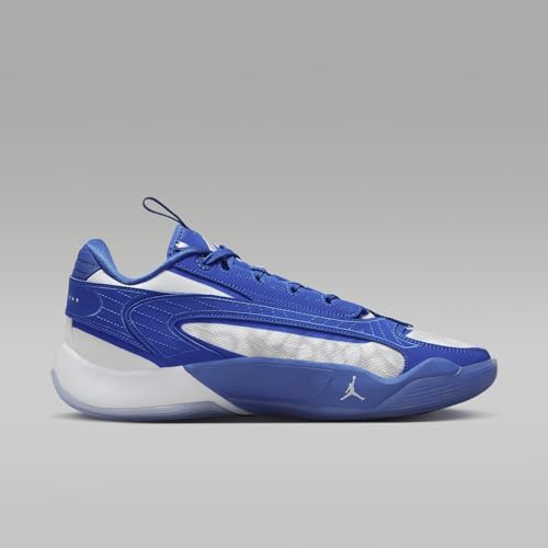 NIKE Luka 2 Team Bank Basketball Shoes (FN7400-140, White/Pure Platinum/University Red) Size 8.53