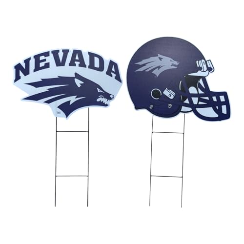 Proformance Home NCAA Nevada Wolfpack 2 Pack Yard Signs