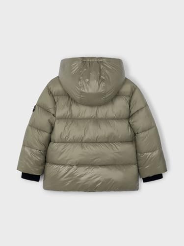 Mayoral Glossy coat for Boys Tahini2