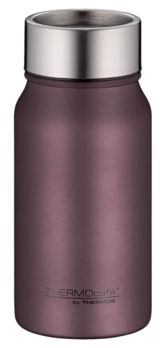 THERMOcafé by THERMOS TC DRINKING MUG - Taza térmica (0,35 L, acero inoxidable, taza térmica, a prueba de fugas, 8 horas de calor, 16 horas de frío, apto para lavavajillas, sin BPA)