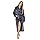 LEBENGOOD Robe de Chambre Femme Hiver, Peignoir Polaire, Sortie de Bain Chaude, OEKO-TEX®,Marengo XXL