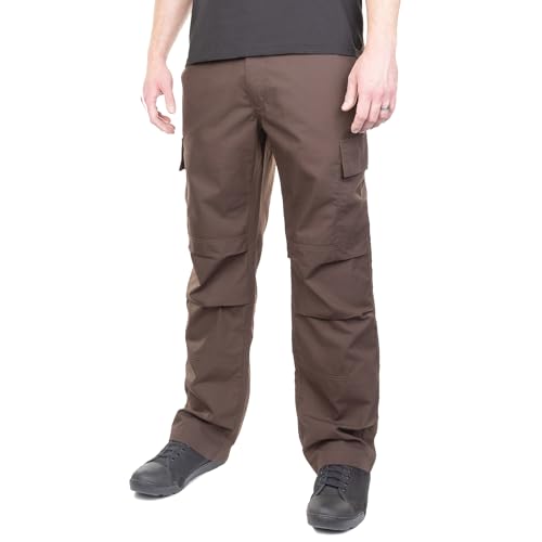 LAPG Men's Core Cargo Tactical Pants, Stretch Waistband, Lightweight & Durable Ripstop CCW Cargo Pants for Men