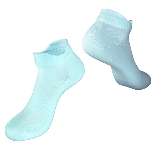 Image of Womens Anti Odor Breathable Moisture Wicking Sports Cotton Low Cut /Quarter Crew Socks for Athletes Foot