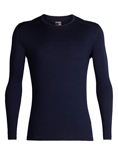 Preisvergleich Produktbild Icebreaker Herren 200 Oasis LS Crewe Funktionsshirt, Midnight Navy, XL