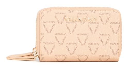 Valentino Lady Re Zip Around Wallet Beige Multicolor portefeuille femme chic