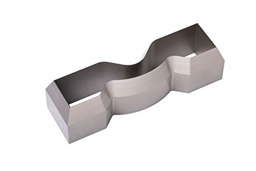 Image of Crescent Shape Cutter for ASTM /ISO /JIS Standards for Rubber Specimen Test utilizing Tensile Testing Machine Made by Wire-Cut EDM and Quenching (JIS K6252)