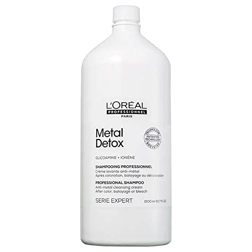 L'Oreal Serie Expert Metal Detox Anti-Metal Cleansing Cream Shampoo 1500ml