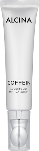 ALCINA Fluido ocular de cafeína – 1 x 15 ml – Para una zona de ojos radiante – Reduce la hinchazón de los ojos – Refresca y refresca al instante – Fluido ocular con pigmentos luminosos, cafeína y