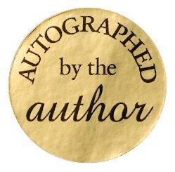 Large Autographed by the Author Stickers