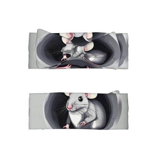 Mouse in the Hole Baby Bow Headband. Comfortable baby headband, suitable for daily wear and photo props.2