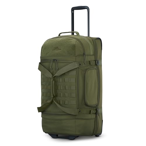 High Sierra Pathsetter Medium Wheeled Duffle - Moss