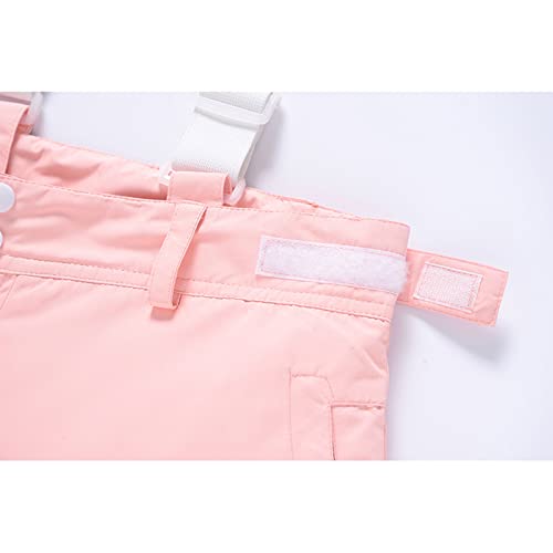 Calças de snowboard da moda de inverno, macacão impermeável de esqui feminino e masculino, cintura a