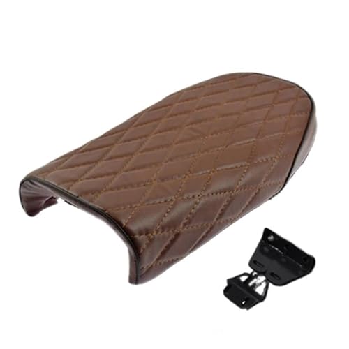 Asiento de motocicleta plano para rutas de fin de semana y proyectos de restauración