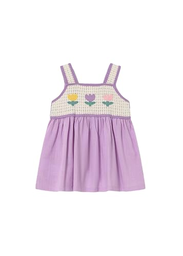 Vestido Mayoral niña lila 1931 80 ropa de bebé recién nacido 6 meses