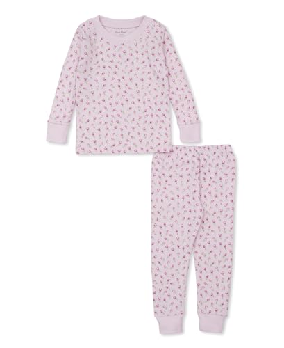 Kissy Kissy Girls Tulip Blossoms Print Long Pajamas Set