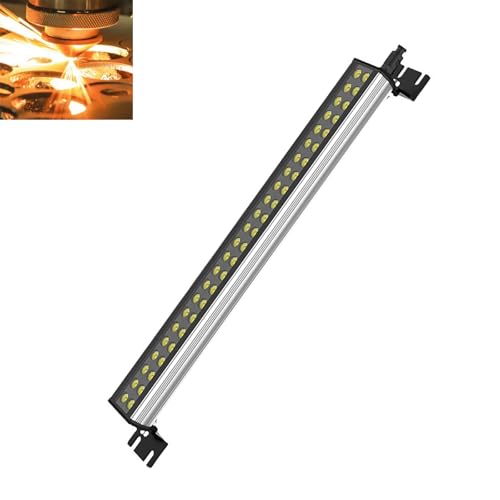 Industrial LED 34W Work Light, Woodworking - Durable Aviation Aluminum Waterproof and Dustproof with 180° Adjustment, for Use CNC Machines Tool