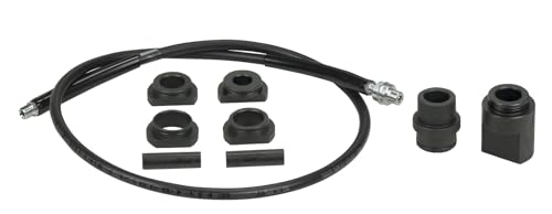 Image of OTC 4240A 30-Ton King Pin and Brake Anchor Pusher Set | Comes Complete with Hydraulic Cylinder, 2-Speed Hand Pump, Adapters, and More
