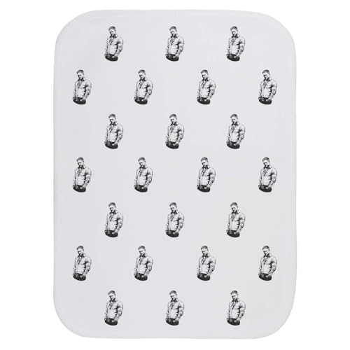 Azeeda 'Masculine Modern Man' Baby Burp/Wash Cloth (BC00029596)