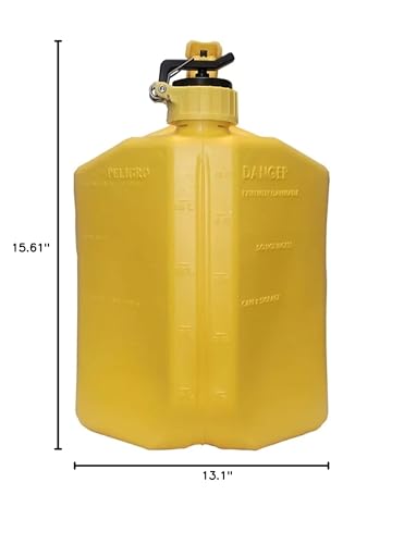 Surecan SURE CAN - SUR5SFD2 - 5 DIESEL - 2/PACK 5 Gallon Spill Free Type Ii Self Venting Kerosene Safety Can W/Flexible Rotating Spout thumb #8
