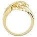 Sonia Jewels Solid 14k Yellow Gold Fashion Ring Band (Width = 12.3mm) - Size 9