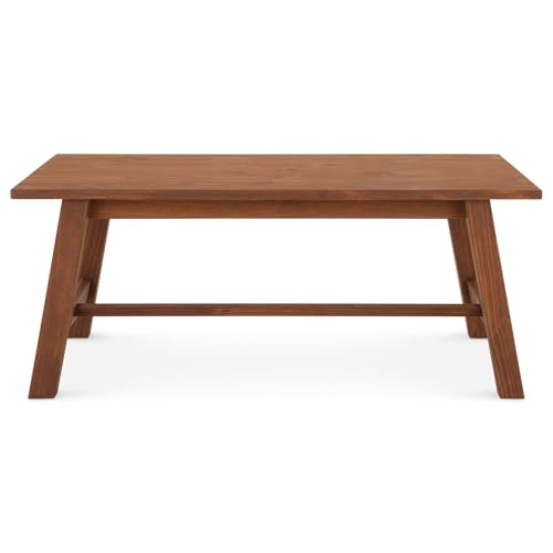 Table basse LUZERNA pin massif 110 cm - IDIMEX