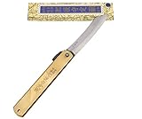 HIGO NO KAMI Coltello Tascabile Pieghevole Giapponese Aogami Warikomi Lama 8.5 cm Fatto a Mano in Giappone da Nagao Kanekoma