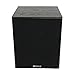 Rockville Rock Shaker 12 800W Powered Home Theater Subwoofer, Deep Bass, Adjustable Crossover, Compact Design, for Home Audio Enthusiasts