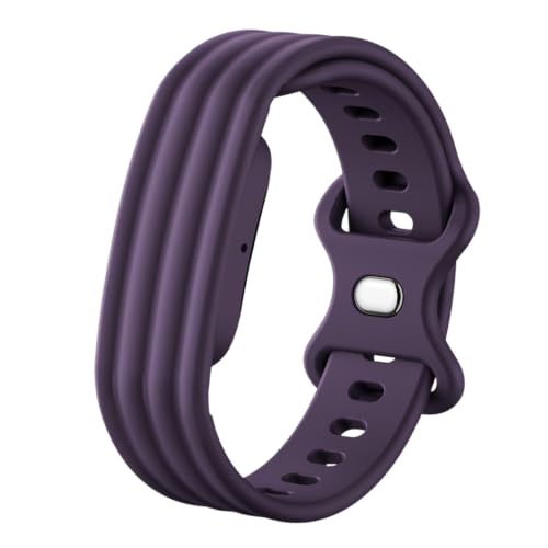 Image of Soft Silicone Strap Compatible with Google Fitbit Air, Sport Replacement Band, Adjustable Breathable Wristband for Workout, Running & Daily Wear