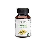 bixa Botanical Tribulus Terrestris Capsule (Gokshura/Gokhru) | Herbal Supplement | Gluten Free, Non-GMO, Steam Treated, Vegan, 100% Pure | (60 Count (Pack of 1))