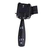 FCILNXSL Headlight Switch for Renault Kwid, Black, Push Button, Lever, Manual Operation