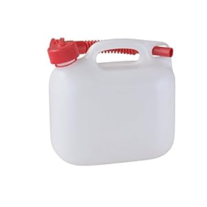 Jerrycan STANDAARD 5l voor benzine, diesel en andere gevaarlijke stoffen, VN-goedkeuring, made in Germany, TÜV-geteste…