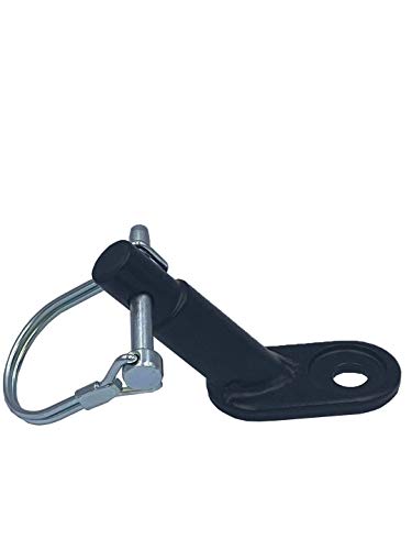 Lajiaoz 2Pcs Black Bike Trailer Coupler/Hitch Connector/Cycling Adapter Accessories,Bicycle Trailer Hitch Connector Attachment For Child,Cargo,Pet Bike Trailers #TOP3