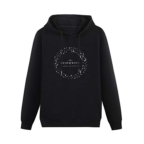 Photo de TPGHNVENT Men's Insomnium Shadows of The Dying Printed Cotton Pullover Long Sleeve Hoody Sweatshirts L