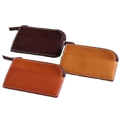 tanikoオリジナル 小銭入れ(赤茶)A